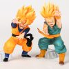 15cm DragonBall Super Saiyan Son Goten Trunks Kamehameha Figure PVC Model Toys Anime Figurine 1 - Dragon Ball Z Toys
