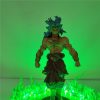 20cm Dragon Ball Z Broly Anime Figure GK Super Saiyan LED Light PVC Action Figure Toys 2 - Dragon Ball Z Toys