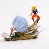 20cm Dragon Ball ZMajin Buu vs Son Goku Battle Ver Excellent Figure Anime Model Statue Toy 1 - Dragon Ball Z Toys
