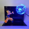 Anime Figure Dragon Ball Z Son Goku Kamehameha PVC Toys Bulb Night Lights Model DIY Gift 2 - Dragon Ball Z Toys