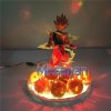Anime Figures Lampara Dragon Ball Z Son Goku Action Figures Super Saiyan Toys Crystal Balls Remote 1 - Dragon Ball Z Toys