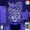 Anime Goku Vegeta 3D Led Night Light Dragon Ball Z Table Lamp Kids Bed Room Decor - Dragon Ball Z Toys