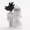 Dragon Ball Wedding Son Goku Chichi Small Size 9cm Decoration Collection Figure Toy Model Figurine 4 - Dragon Ball Z Toys