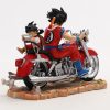 DragonBall Z Goku Gohan Riding Motorcycle Collectible Figure Model Doll Decoration Toy 3 - Dragon Ball Z Toys
