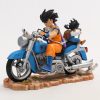 DragonBall Z Goku Gohan Riding Motorcycle Collectible Figure Model Doll Decoration Toy 4 - Dragon Ball Z Toys