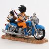 DragonBall Z Goku Gohan Riding Motorcycle Collectible Figure Model Doll Decoration Toy 5 - Dragon Ball Z Toys