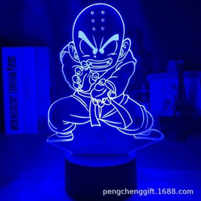 Anime Krillin 3D Led Dragon Ball Z Led Lamp