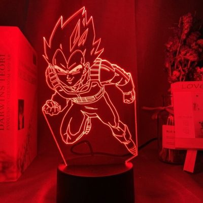 Vegeta 3D Led Night Dragon Ball Z New Arrival Led Lamp